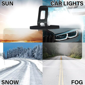 🔥Christmas Sale 50% OFF - Anti-Glare Driving Visor for Sun Glare & Snow Blindness