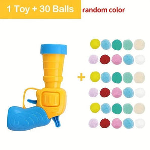 Interactive Ball Launcher Gun for Cats