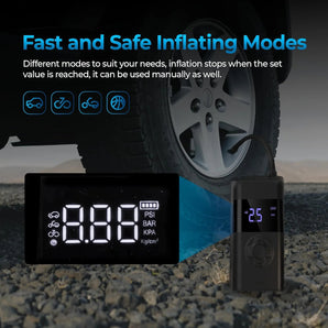 ✨Last Day 50% OFF - Multifunctional Portable Tire Airpump