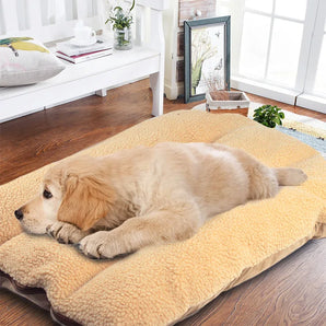 Luxurious Plush Dog Bed Premium Soft Pet Bed for Small to Large Dogs and Cat