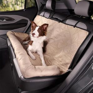 Waterproof Double Seat Pet Car Cover