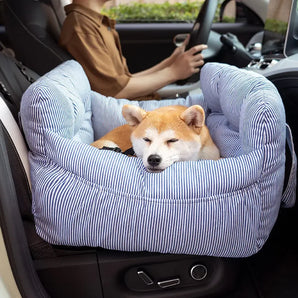 Cotton Single Seat Sofa Dog Bed for Car and Home Use