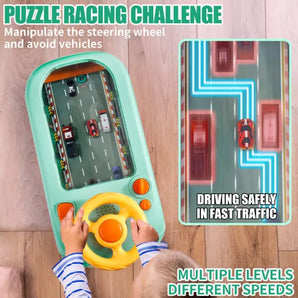 🔥Best sellers🔥Toddler Simulated Driving Racing Car Game with Sound Age 1.5+ Year Old