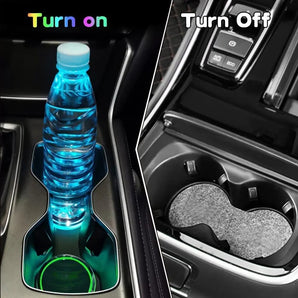 Universal LED Luminous Car Water Cup Coaster Holder